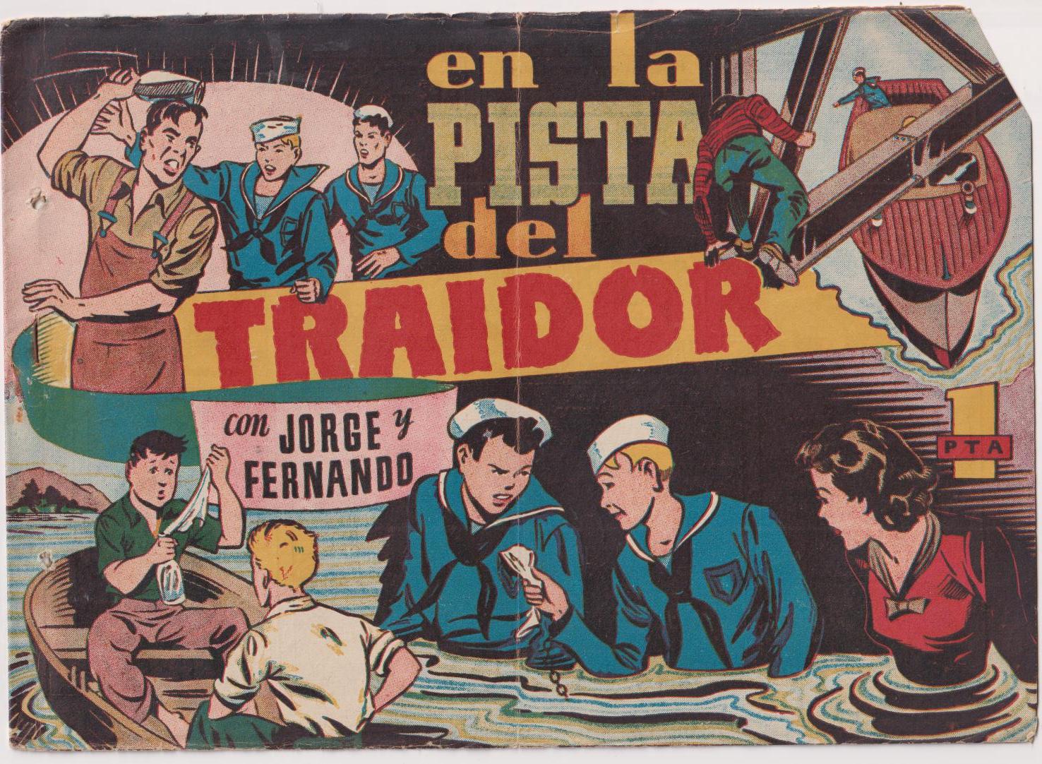 Jorge y Fernando en la pista del traidor. Hispano Americana 1940