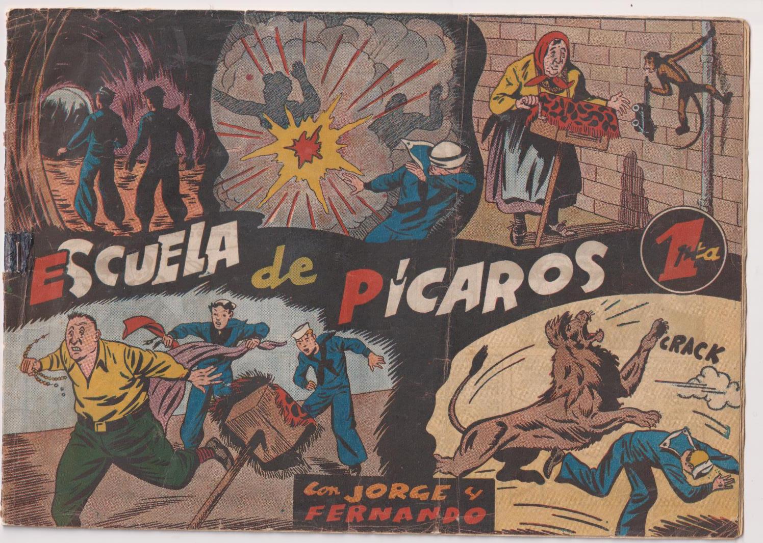 Jorge y Fernando nº 84. Escuela de pícaros. Hispano Americana 1940