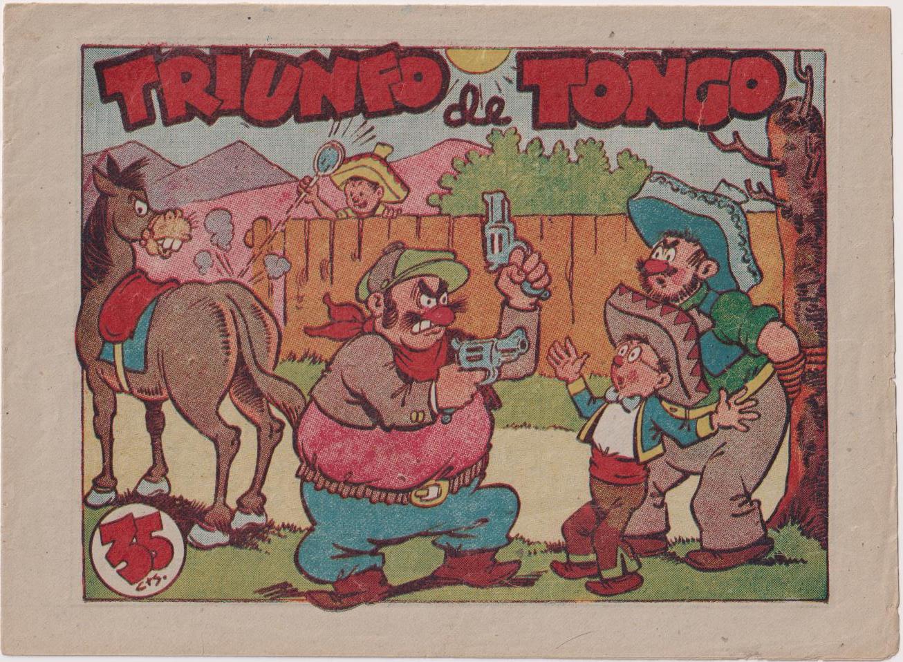 Pingo, Tongo y Pilongo. Triunfo de Tongo. Marco 1949
