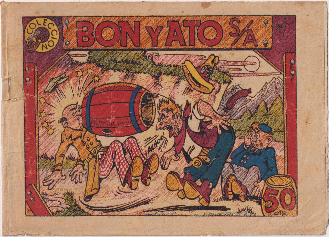 Colección Pipa. Boniato S/A. Marco 1945?. Como en contraportada
