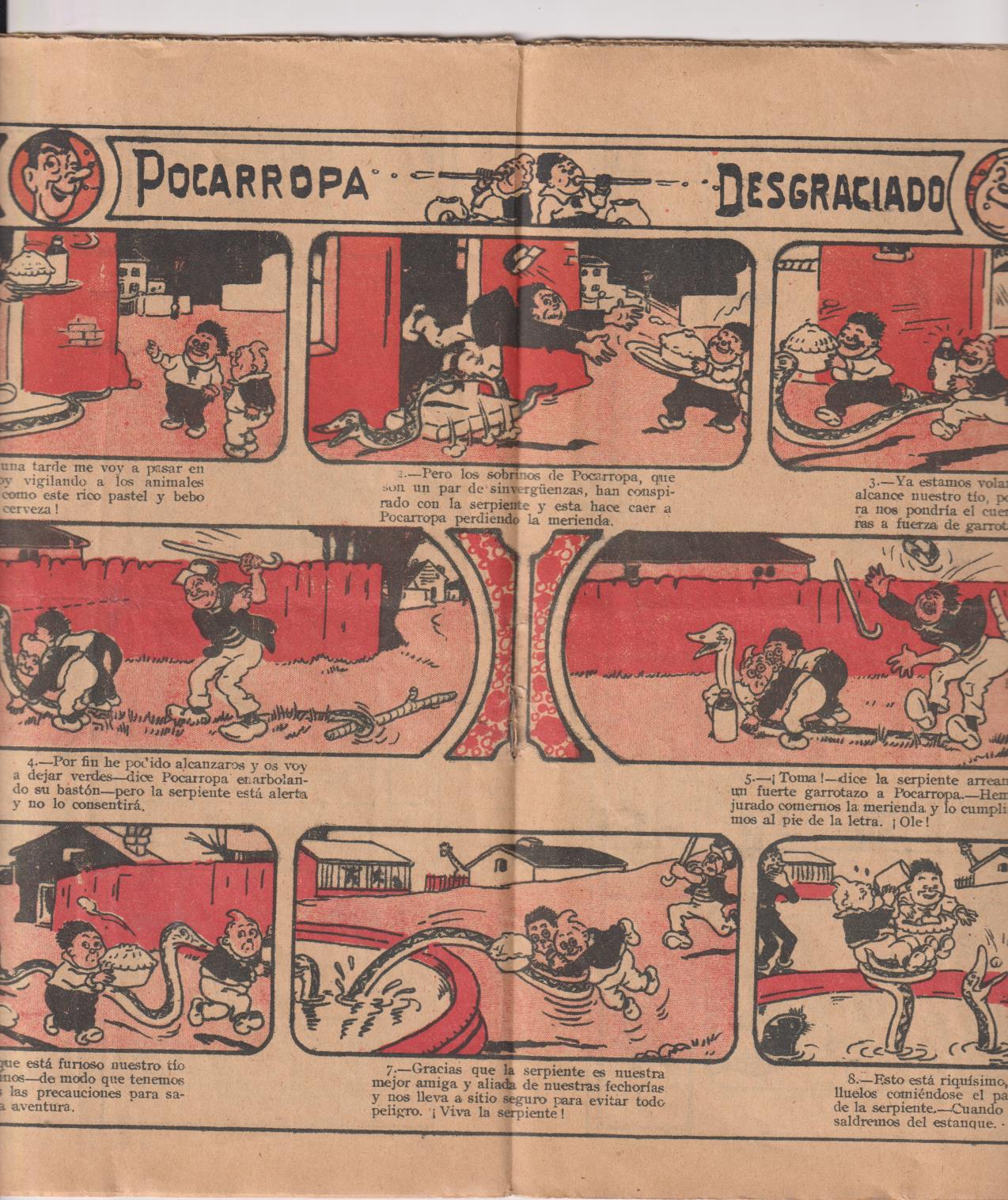 Almanaque de El Infantil Año 1927. (25X17,5) 32 páginas. MUY RARO