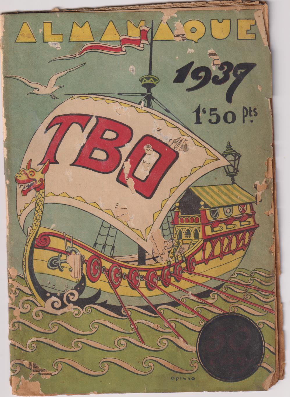TBO. Almanaque 1936. Buigas