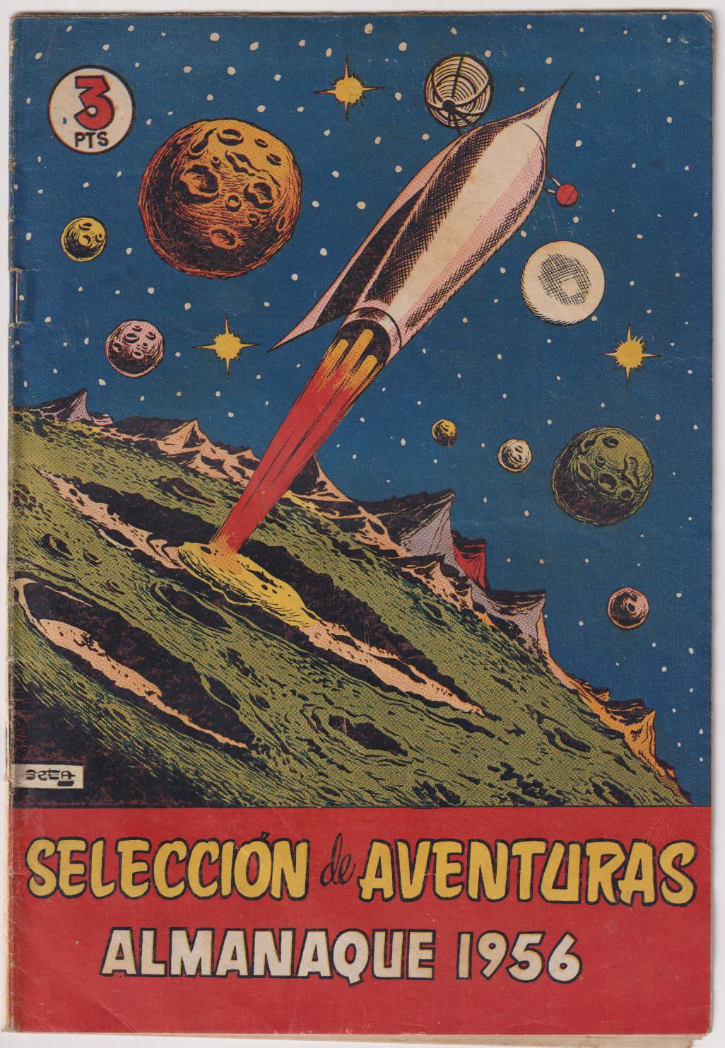 Selección de Aventuras. Almanaque 1956. Toray. (24,5x17) 24 páginas