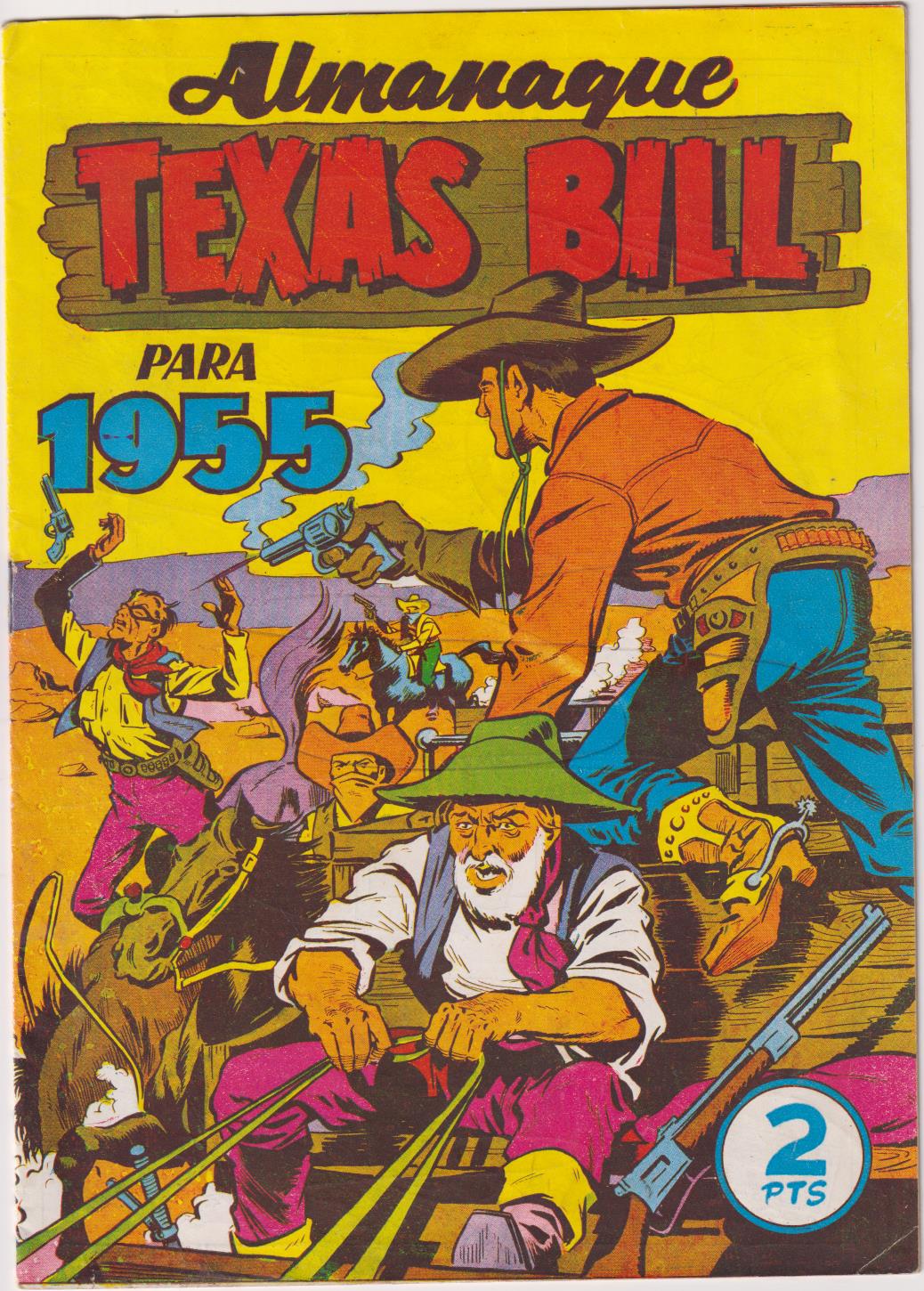 Texas Bill. Almanaque 1955. Hispano Americana