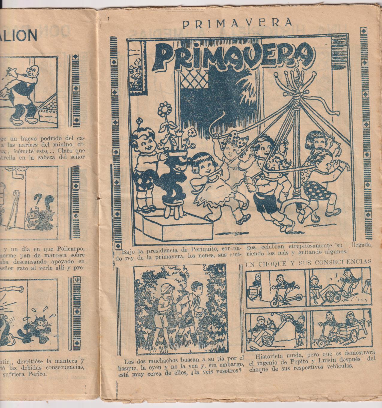 Almanaque Periquito para 1933. Editorial Marco (22x16) 36 páginas. MUY RARO
