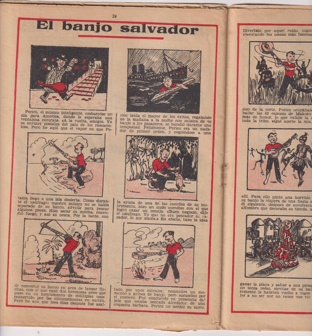 Almanaque Nuevo Tom Mix para 1934. Hispano Americana (22,5x16,5) 32 Páginas. MUY RARO
