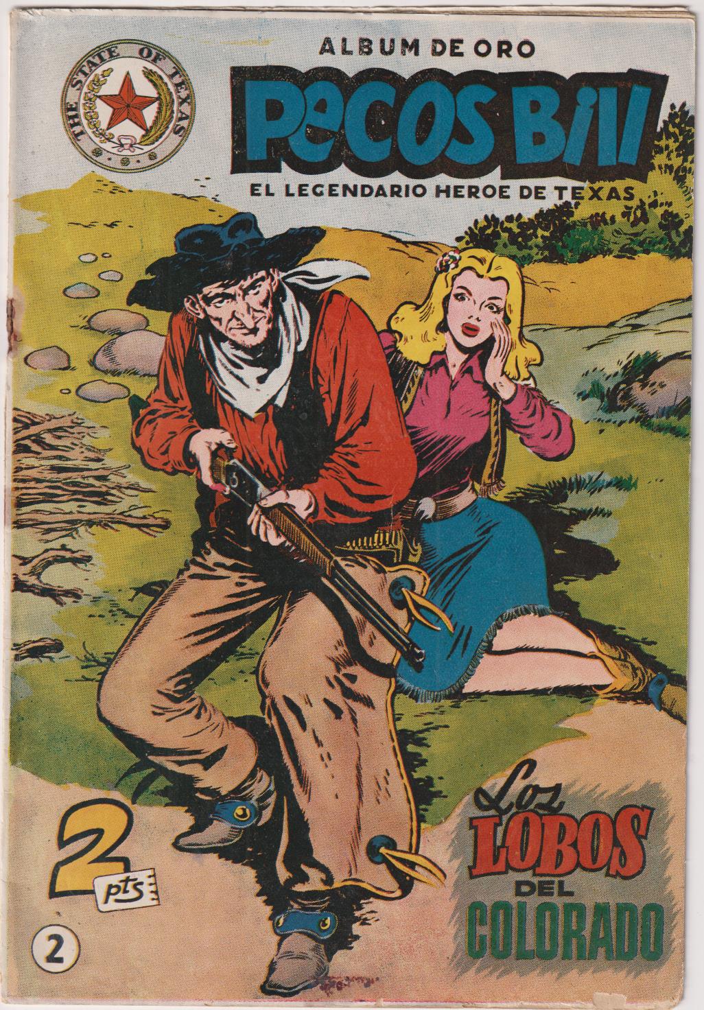 Pecos Bill nº 2. Hispano Americana 1951