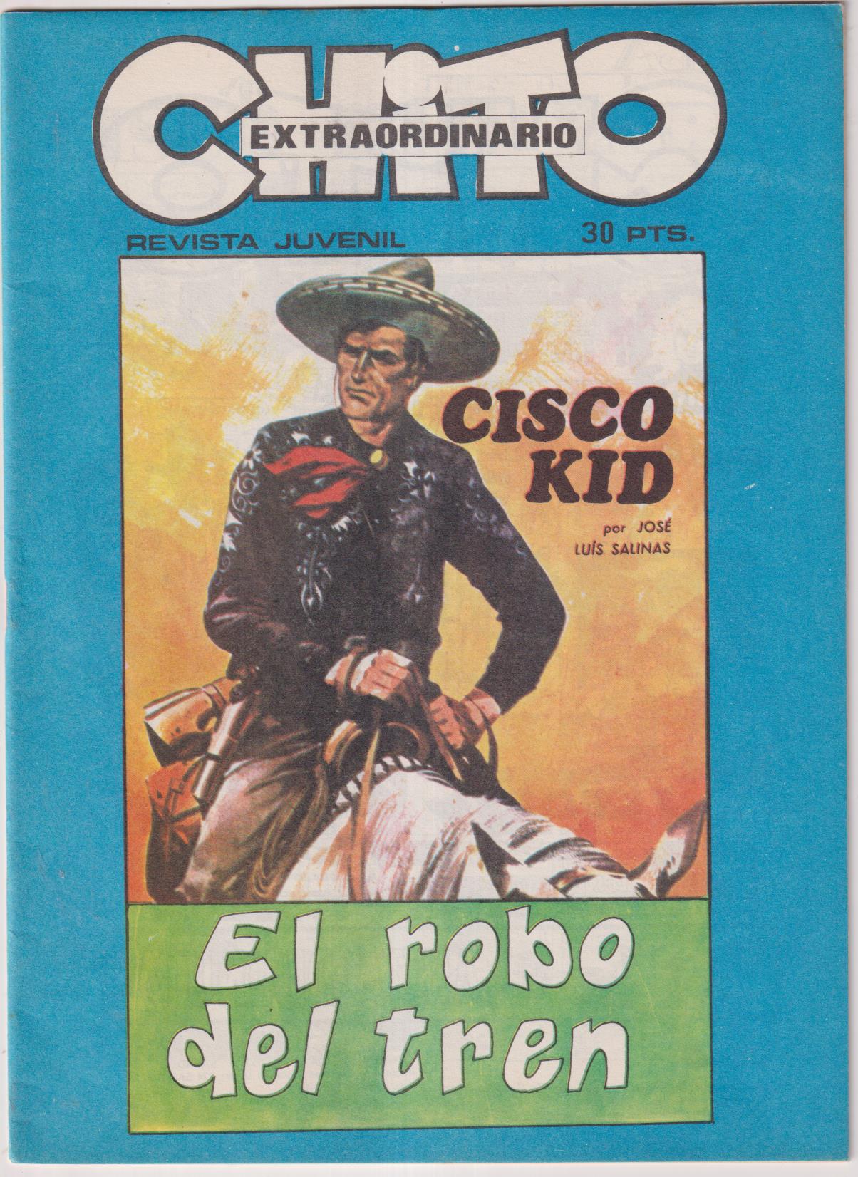 Chito Extraordinario Cisco Kid. El robo del tren