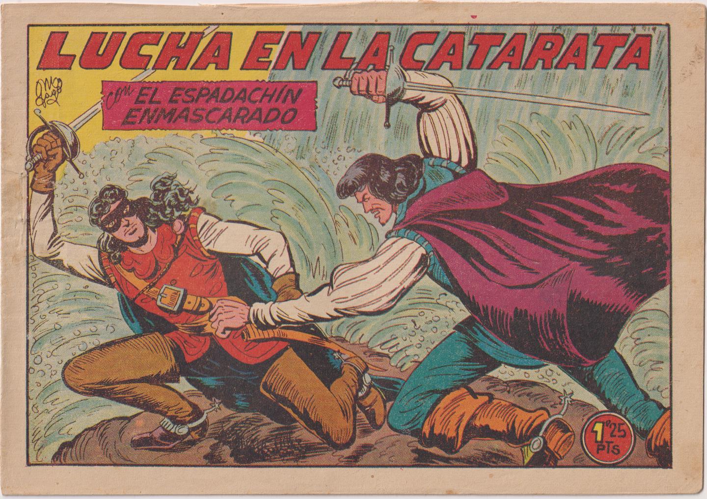 El Espadachín Enmascarado nº 113. Valenciana 1952. MUY ESCASO