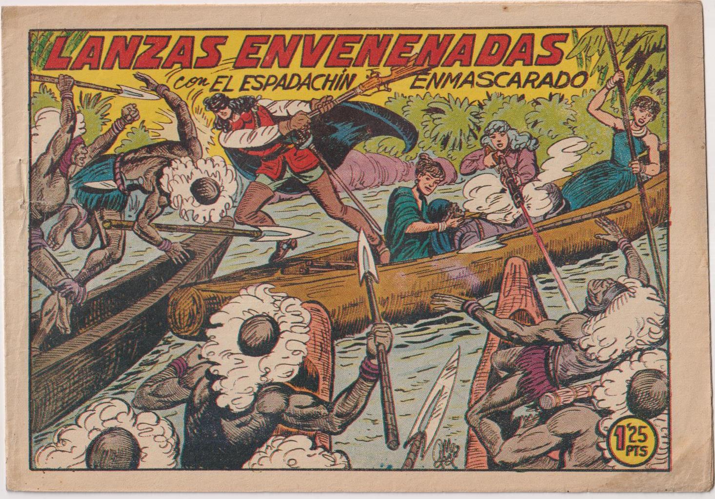 El Espadachín Enmascarado nº 116. Valenciana 1952