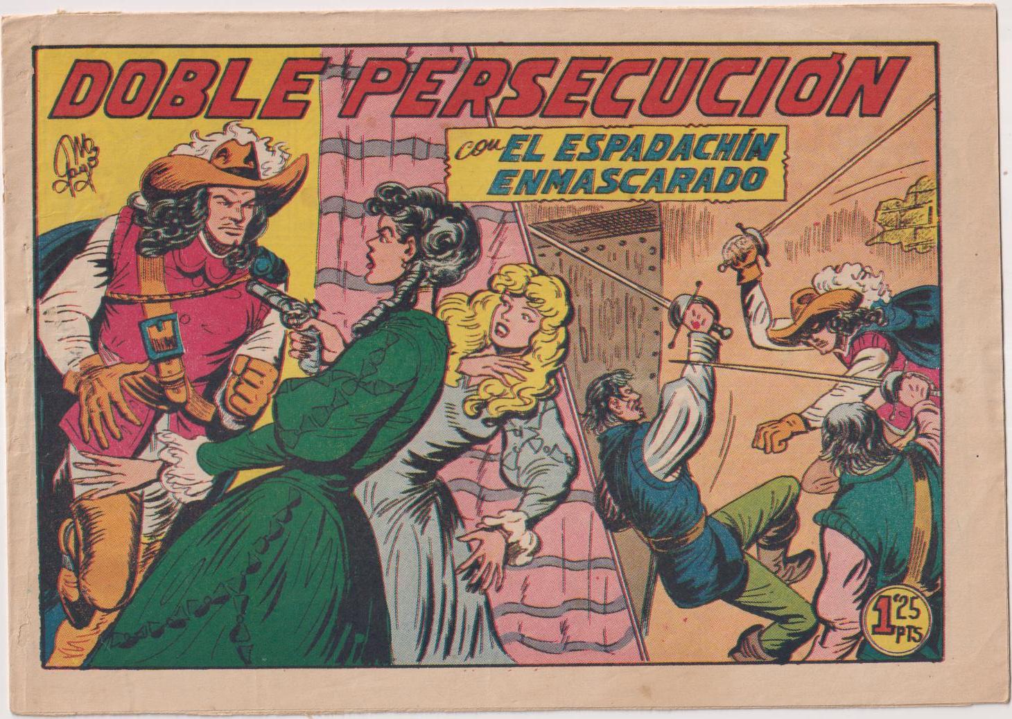 El Espadachín Enmascarado nº 129. Valenciana 1952