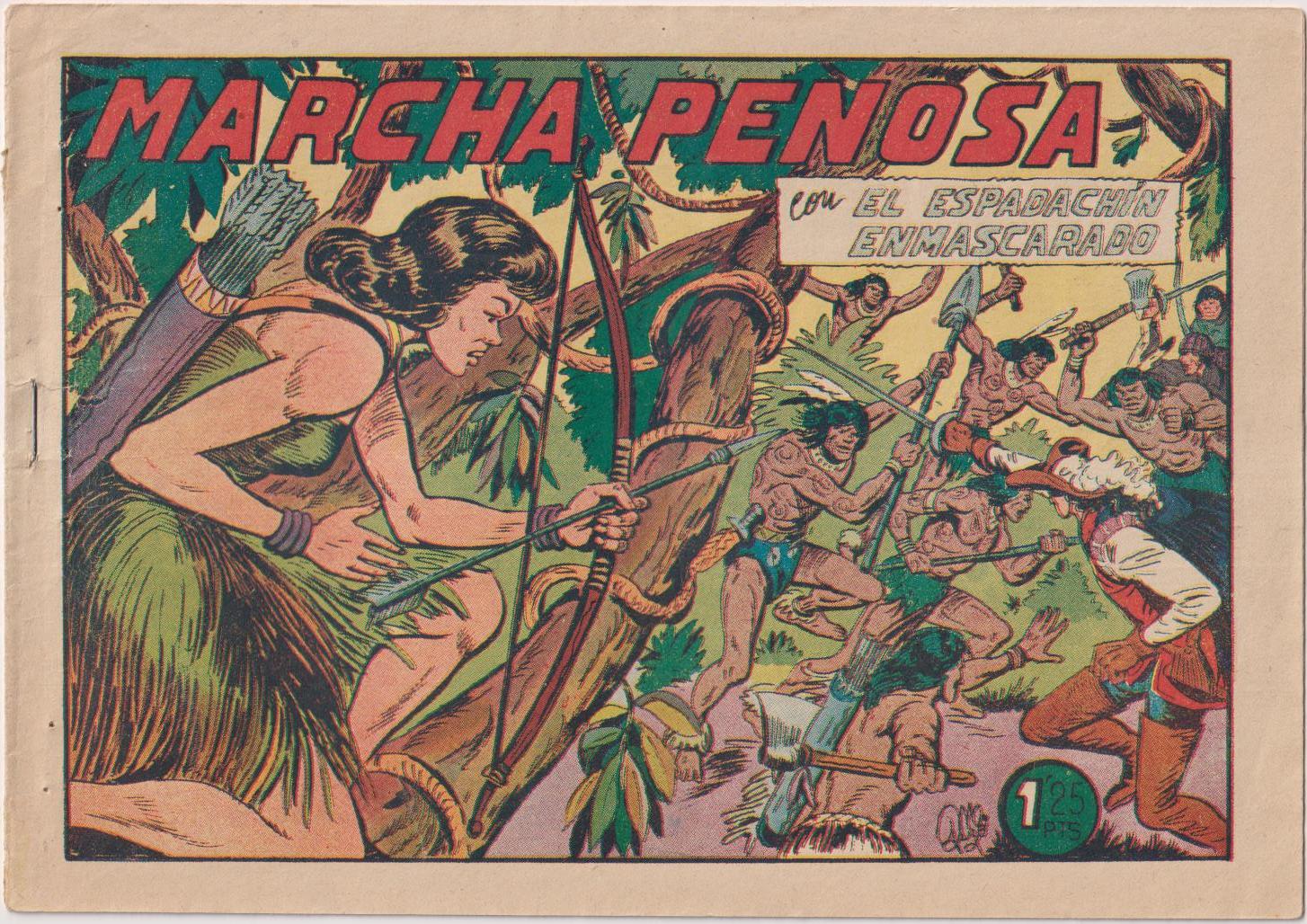 El Espadachín Enmascarado nº 99. Valenciana 1952