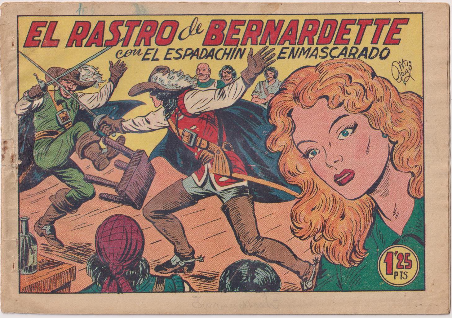 El Espadachín Enmascarado nº 104. Valenciana 1952