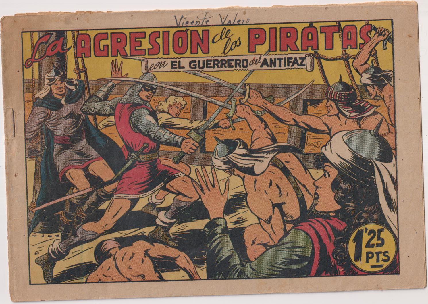 El Guerrero del Antifaz nº 89. Valenciana 1943