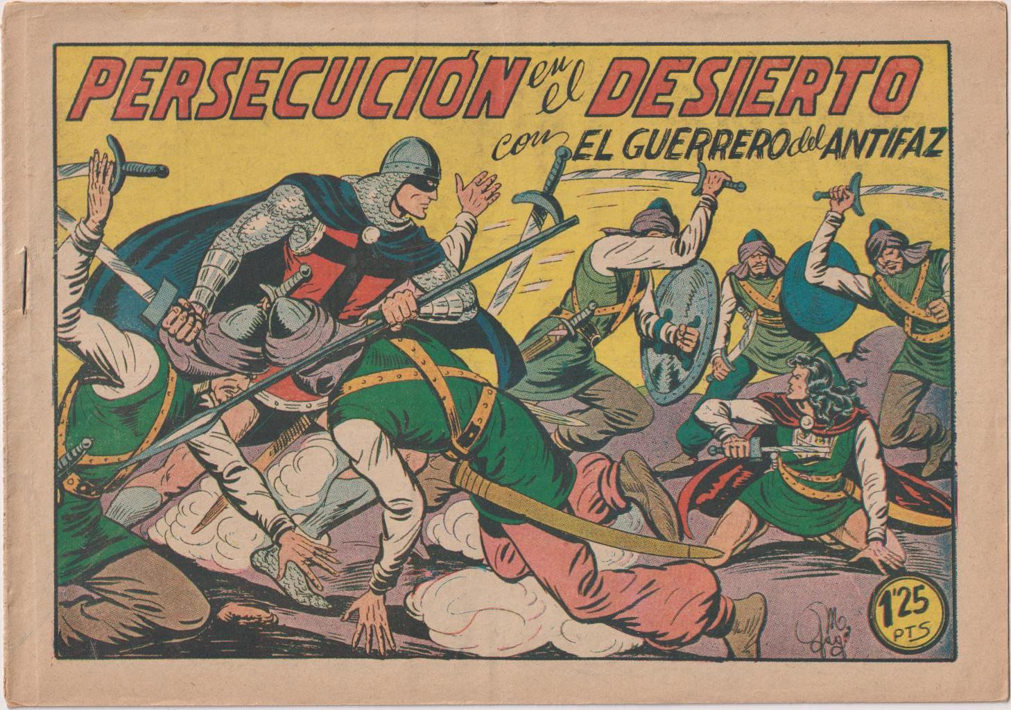 El Guerrero del Antifaz nº 201. Valenciana 1943
