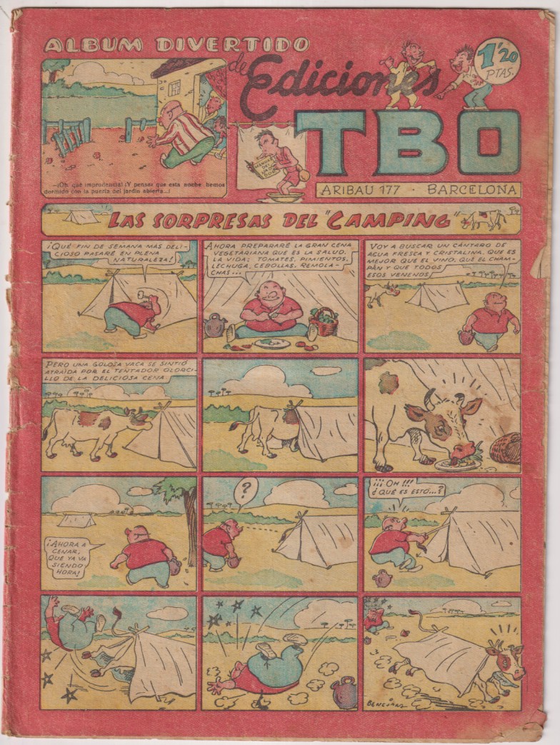 TBO. SErie sin número. Las sorpresas del Camping