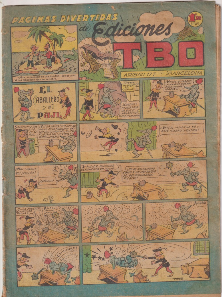 TBO . Serie sin número. El Caballero y el paje