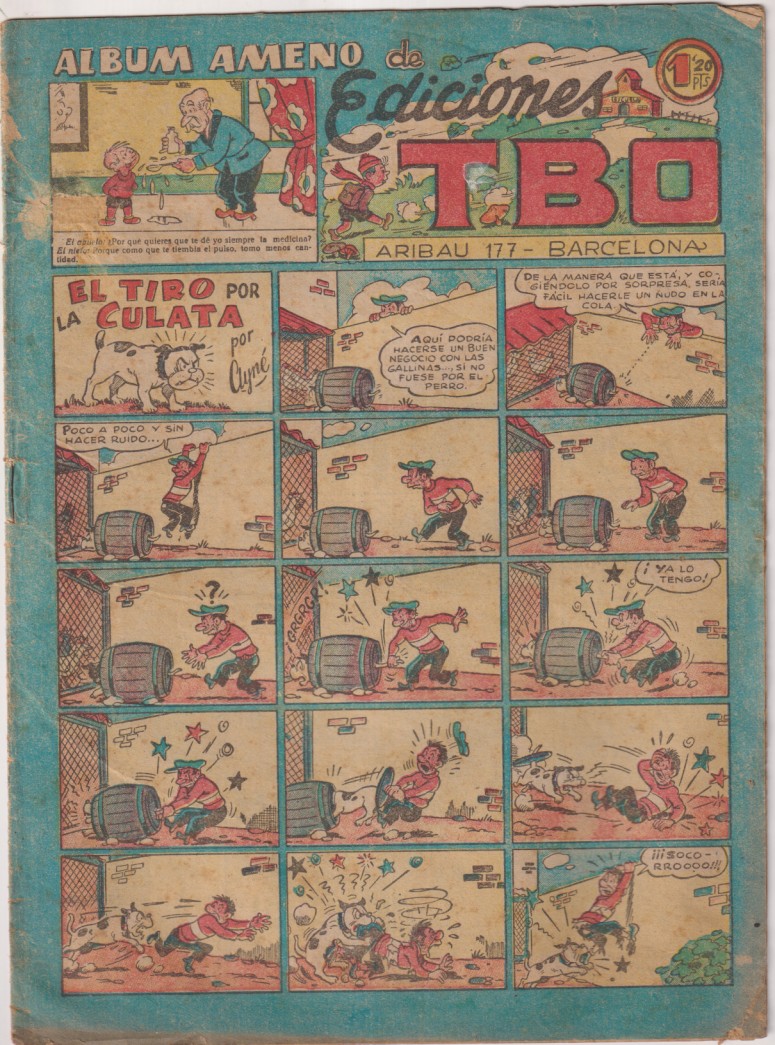 TBO. Serie sin número. El tiro por la culata