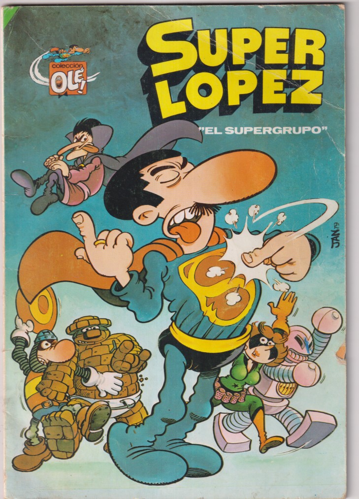 Colección Olé, Super López nº 2. Tercera edición Bruguera 1983