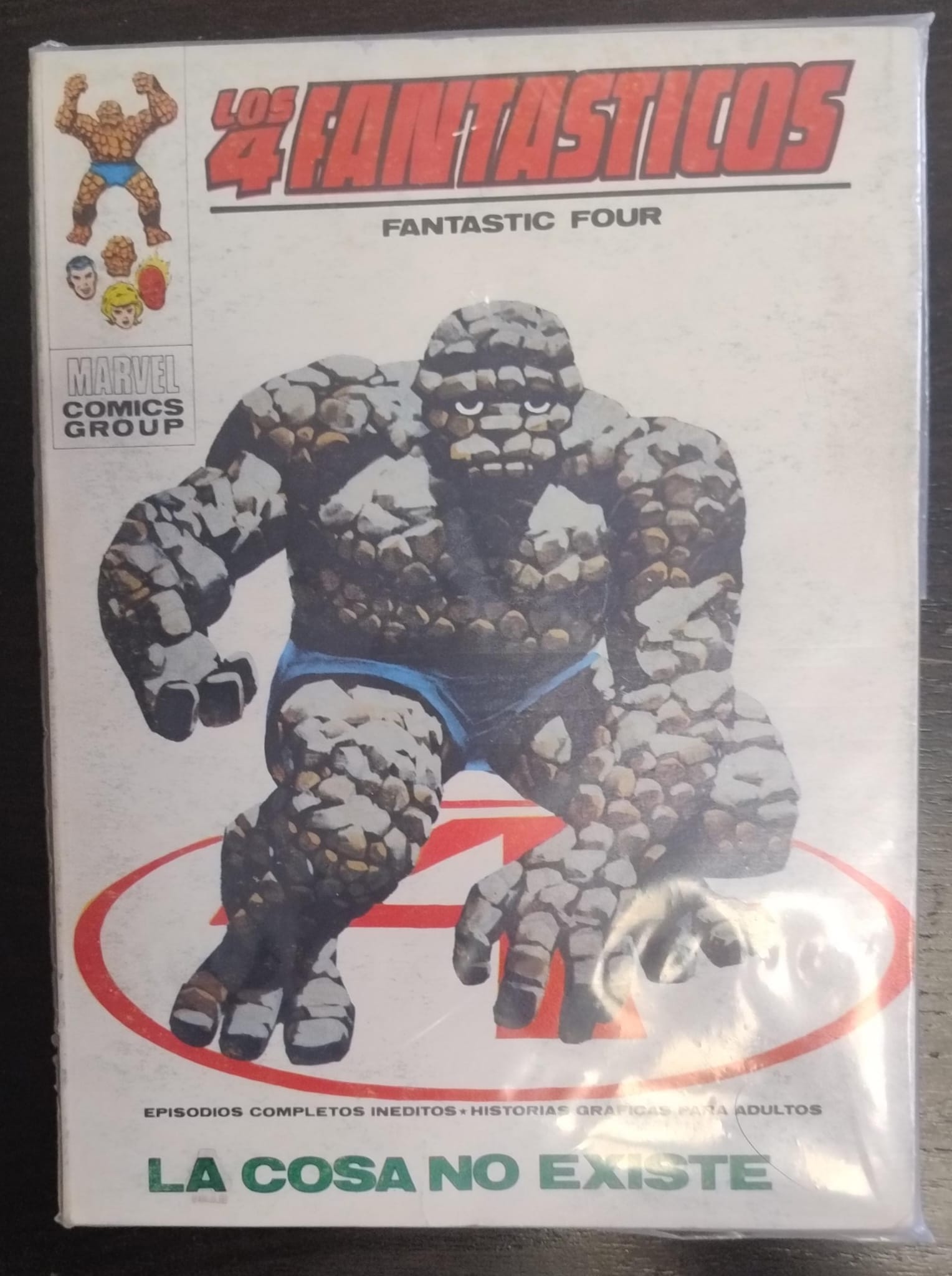 Los 4 Fantásticos. Vértice 1969. Nº 39