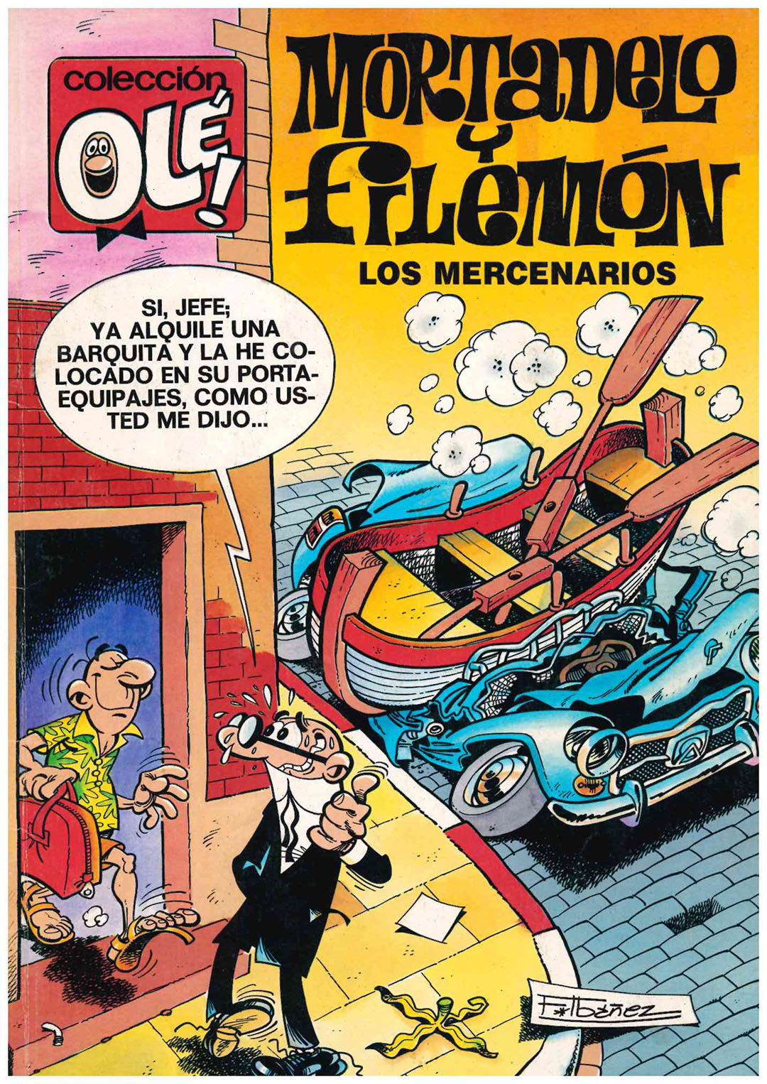 Olé nº 112- m.2. Mortadelo y Filemón. Los Mercenarios. Ediciones B