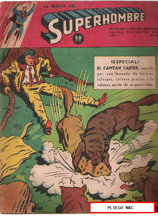 La Revista del Superhombre Nº 44 (Argentina, 7 Noviembre 1950)