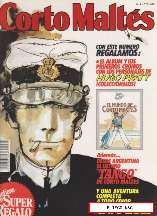 Corto Maltés. New Comic 1988. Nº 1