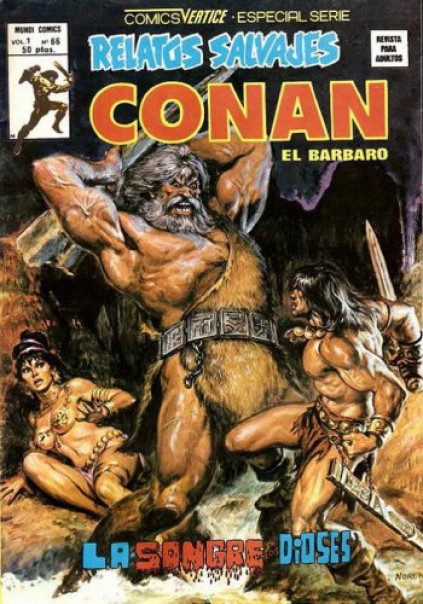 Relatos Salvajes.Vértice 1974.Nº 66 Conan el Bárbaro