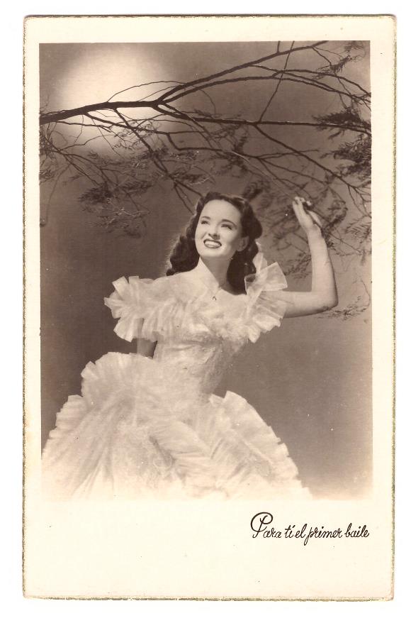 Foto postal de Ann Blith. Fechada en 1947. Destino: Figueras