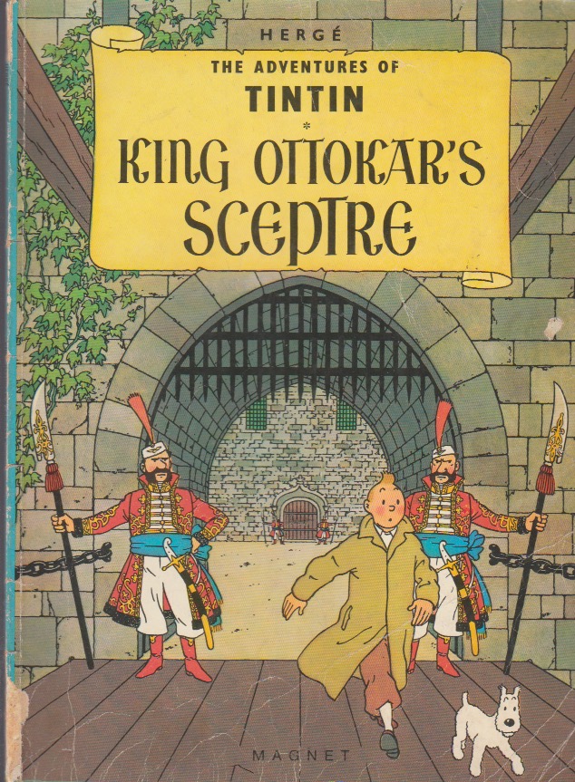 The Adventures of Tintin. Magnet 1981. King Ottokar's Sceptre
