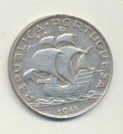 Portugal. 5 Escudos. AR. 1948