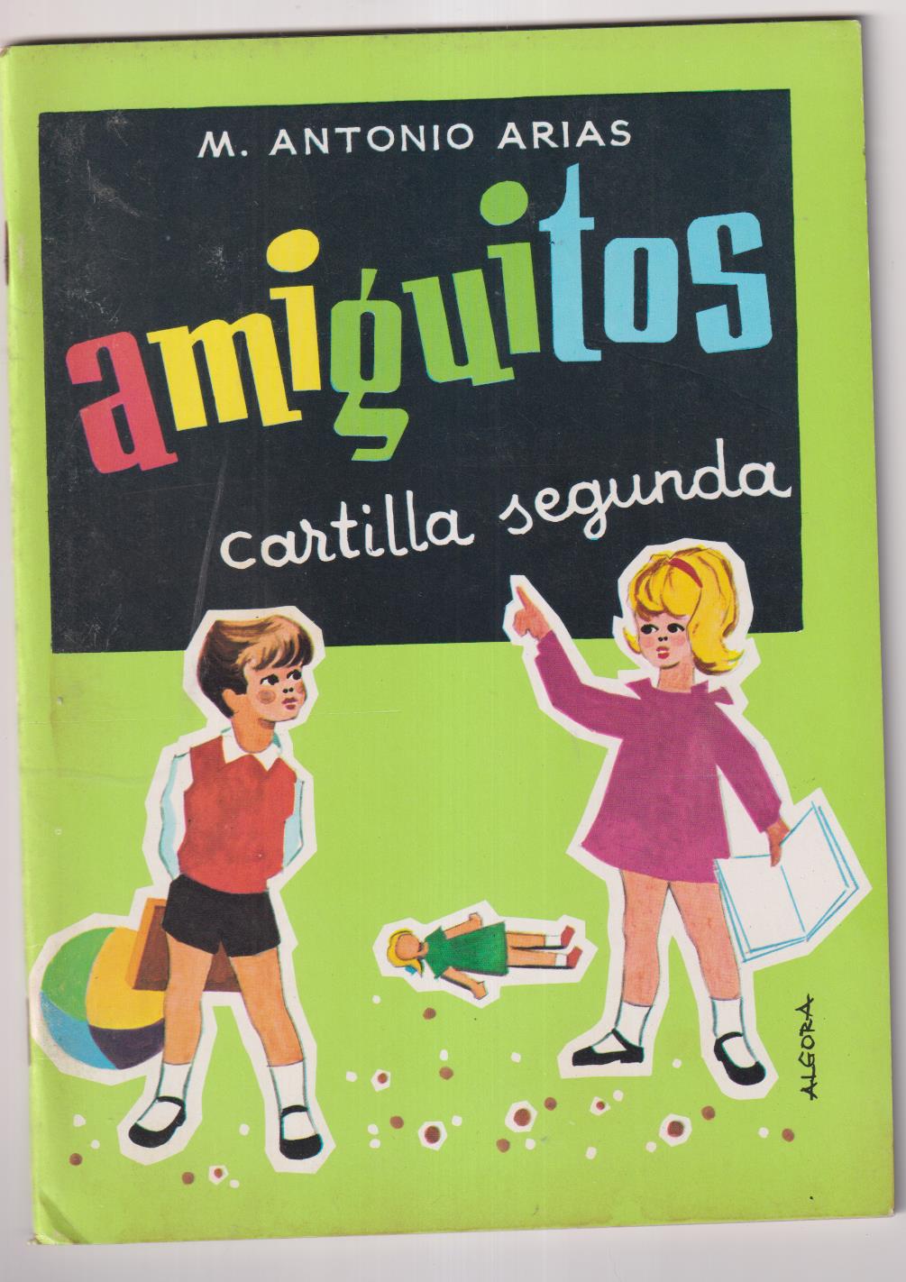 Amiguitos Cartilla Segunda. M. Antonio Arias. Editorial Santiago Rodríguez. Burgos. 1974. SIN USAR