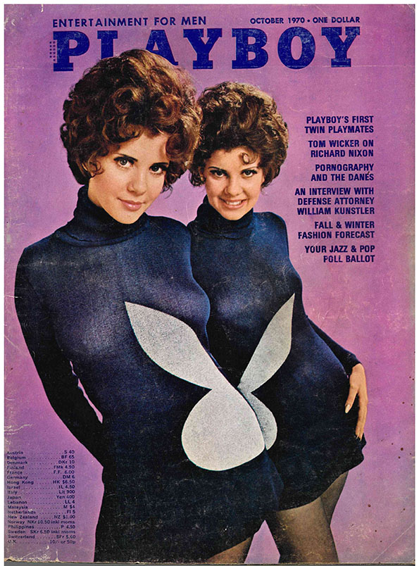Playboy. Octubre 1970. Edición USA