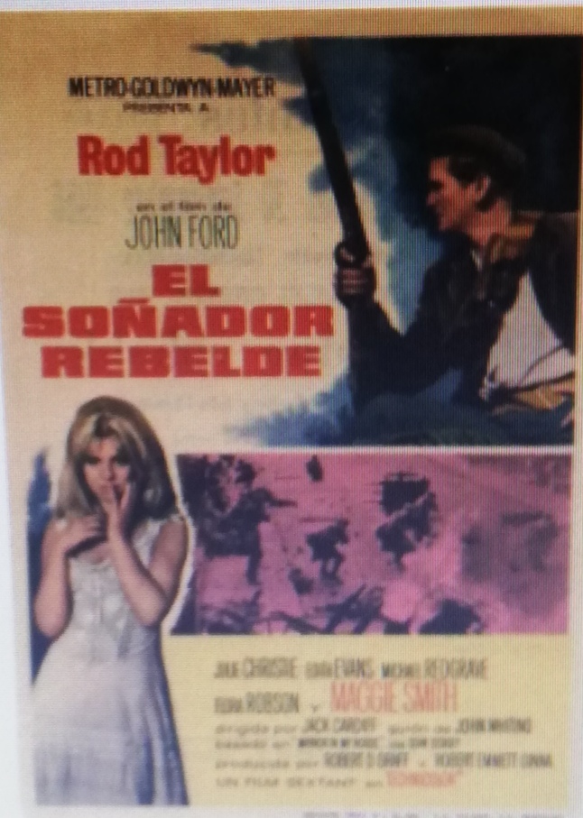El soñador rebelde. Sencillo de MGM. Cine Cervantes -Villena 1966