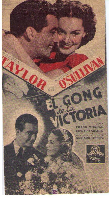El Gong de la Victoria. Doble MGM. con Robert Taylor