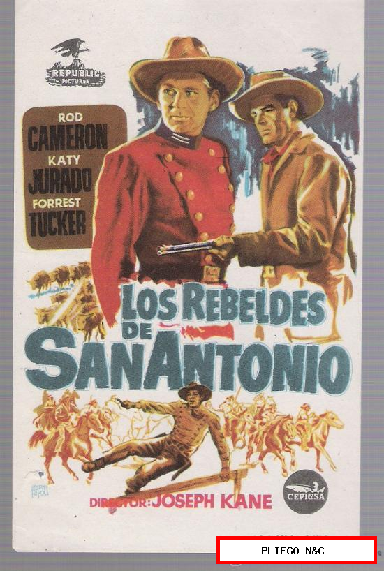 Los Rebeldes de San Antonio. Sencillo de Cepicsa