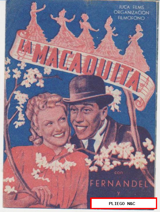 La Macaquita. Doble de Filmófono. Gran Cinema 1941
