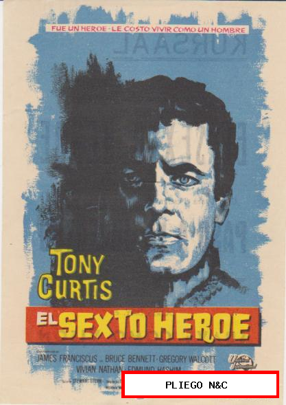 El Sexto Héroe. Sencillo de Universal International. Kursaal 1963