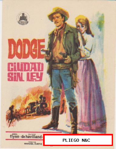 Dodge Ciudad sin ley, Sencillo de Castilla Films. ¡IMPECABLE!