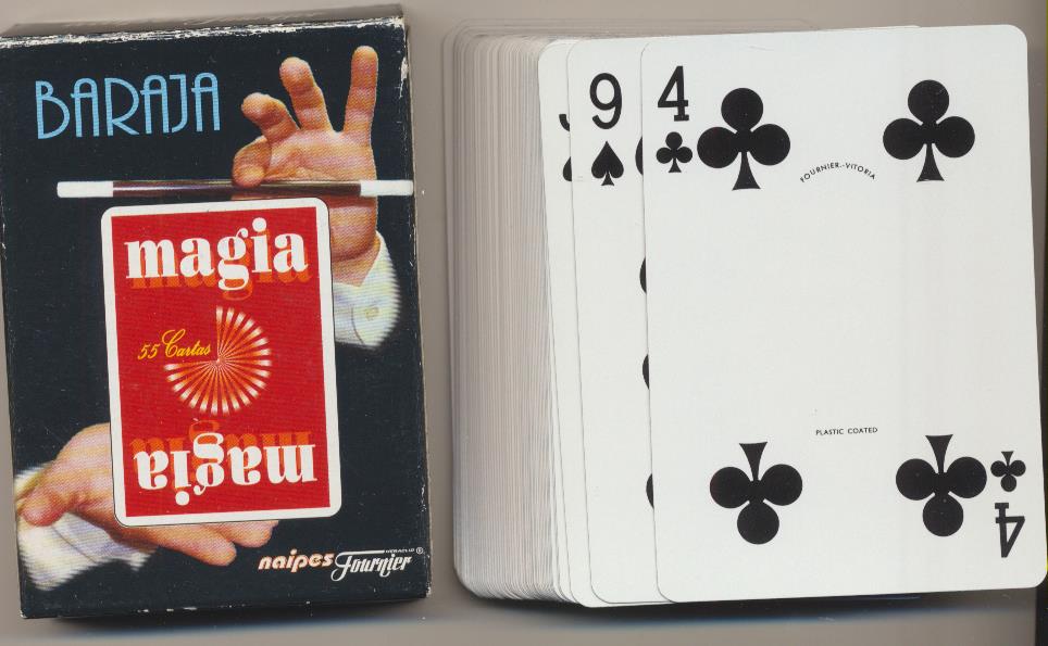Baraja Póker de Magia. Heraclio Fournier