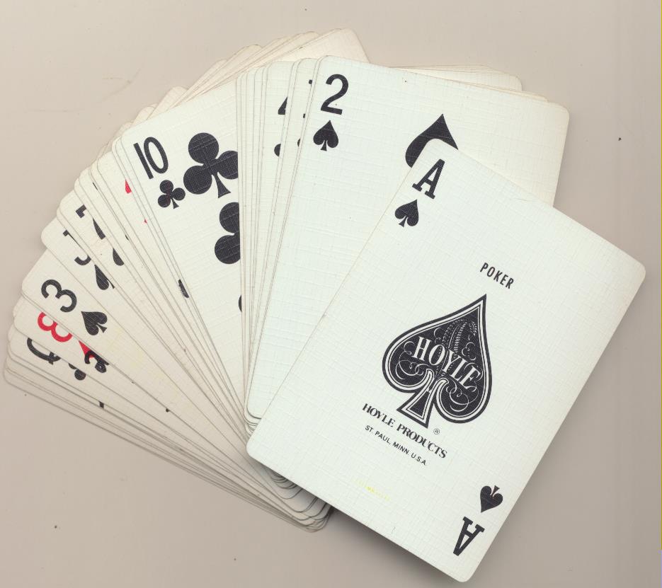 Lote de 36 cartas de Póker. Marca Hoyle. St. Paul Minn, U.S.A.