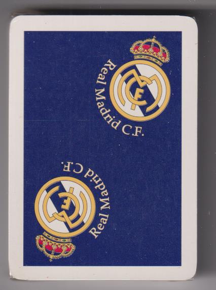 Baraja. Naipes Real Madrid. 1997. SIN USAR, PRECINTADA
