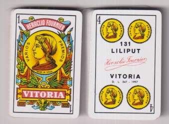 Baraja Fournier. Liliput 131. Año 1997. SIN USAR