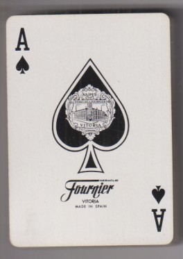 Baraja de Póker. Heraclio Fournier. 52 cartas. Sin comodines