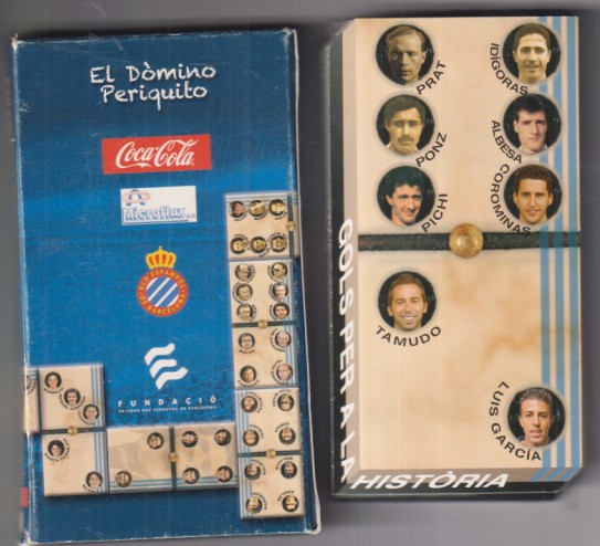 El Domino Periquito. 28 Cartas. Publicidad de Coca Cola. Sin usar