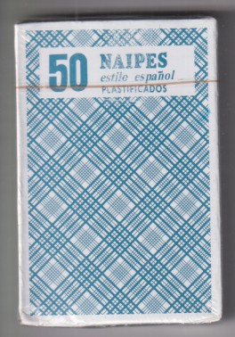 Baraja. 50 naipes Estilo español. Hecho en India. Sin usar
