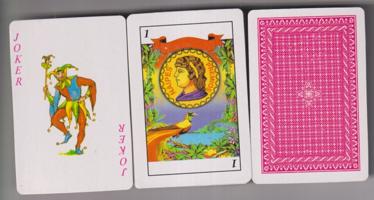 Baraja. Naipes Premios. 40 Cartas. Hecho en la India?. Sin usar