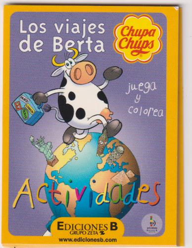 Pegatina.Los Viajes de Berta.Ediciones B