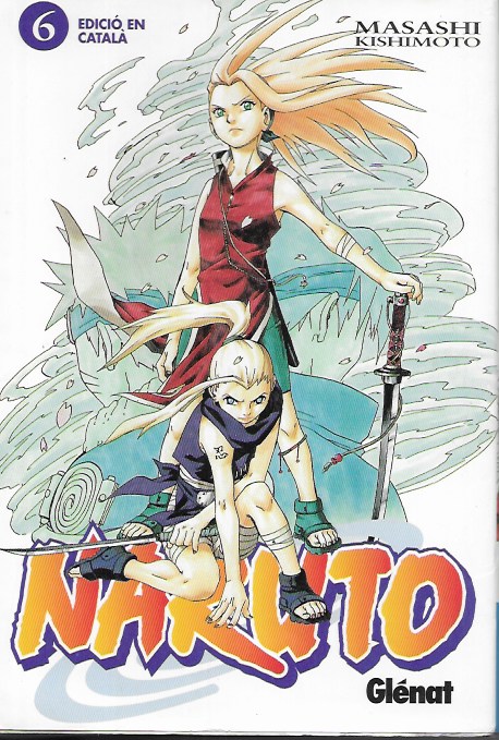 Naruto. Glénat 2006. Nº 6 (en catalán)