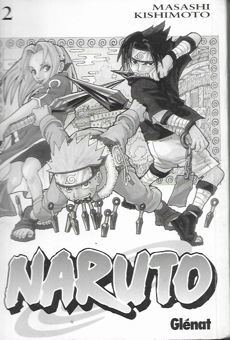 Naruto. Glénat 2006. Nº 2